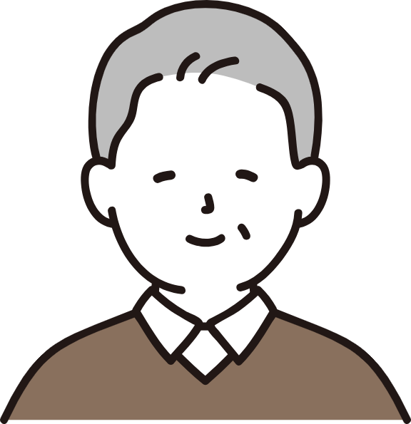 60代 男性のお客様