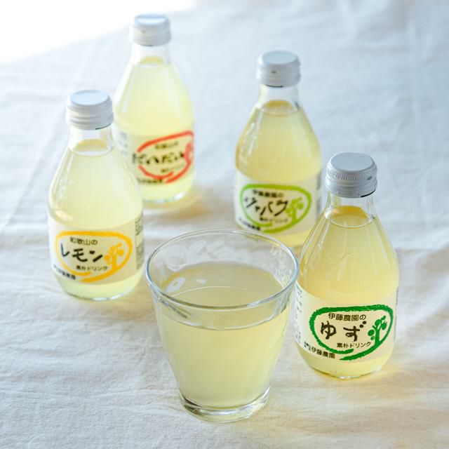 春のギフト特集】素朴ドリンク180ml(レモン・ゆず・だいだい・ジャバラ