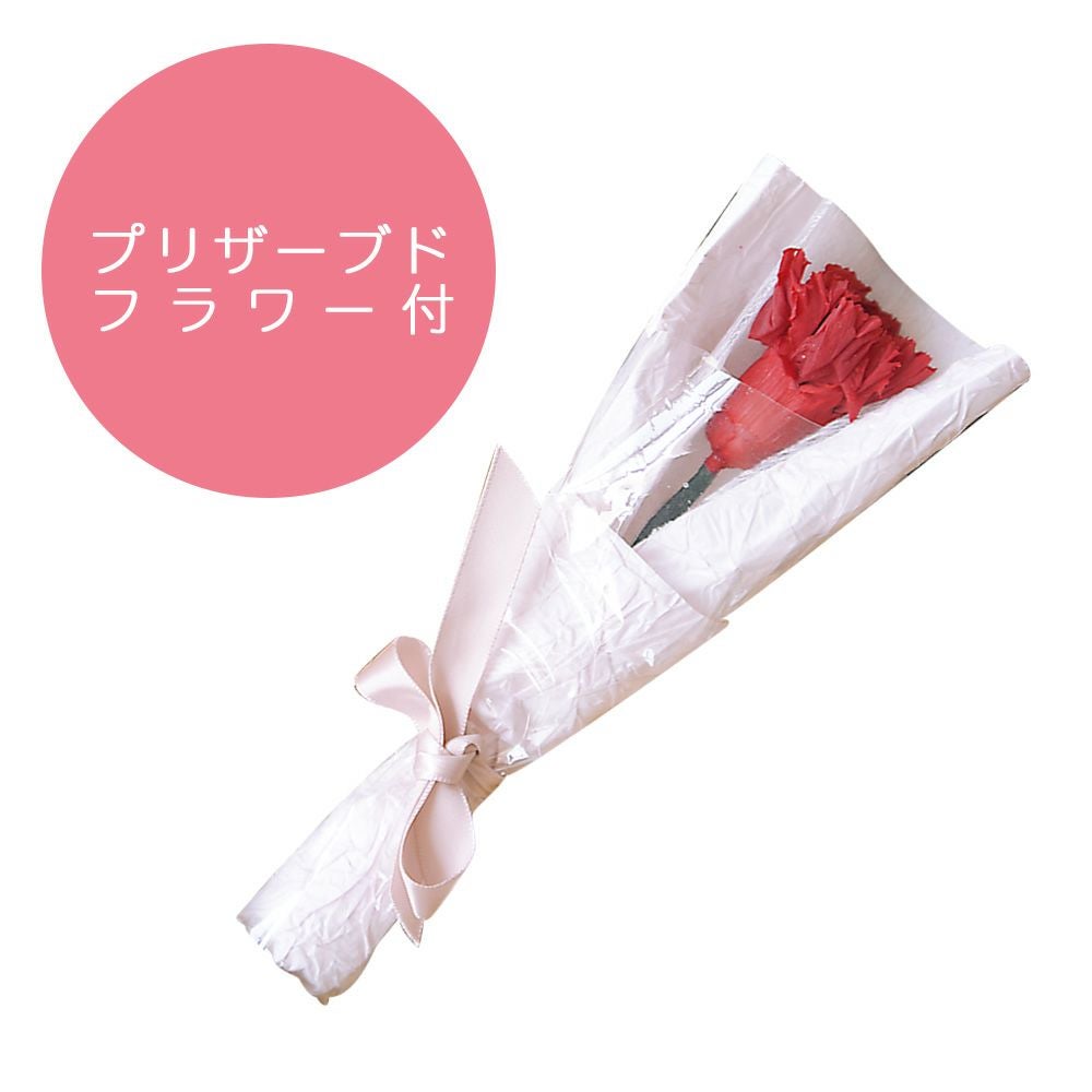 【母の日ギフト2024】100%ピュアジュース 750mlv-012h1×2本・180ml×8本(花・ﾒｯｾｰｼﾞｶｰﾄﾞ付)