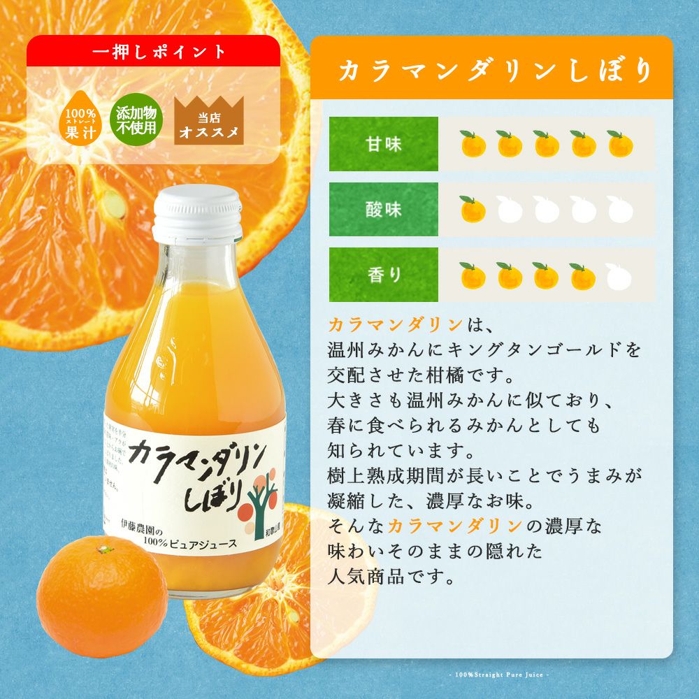 バラエティセット(100%ピュアジュース180ml×7本・素朴ドリンク3本)V-032