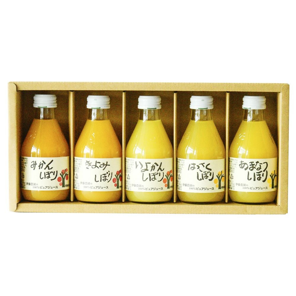よりどり選べるギフト】100%ピュアジュース180ml(みかんジュース他16種