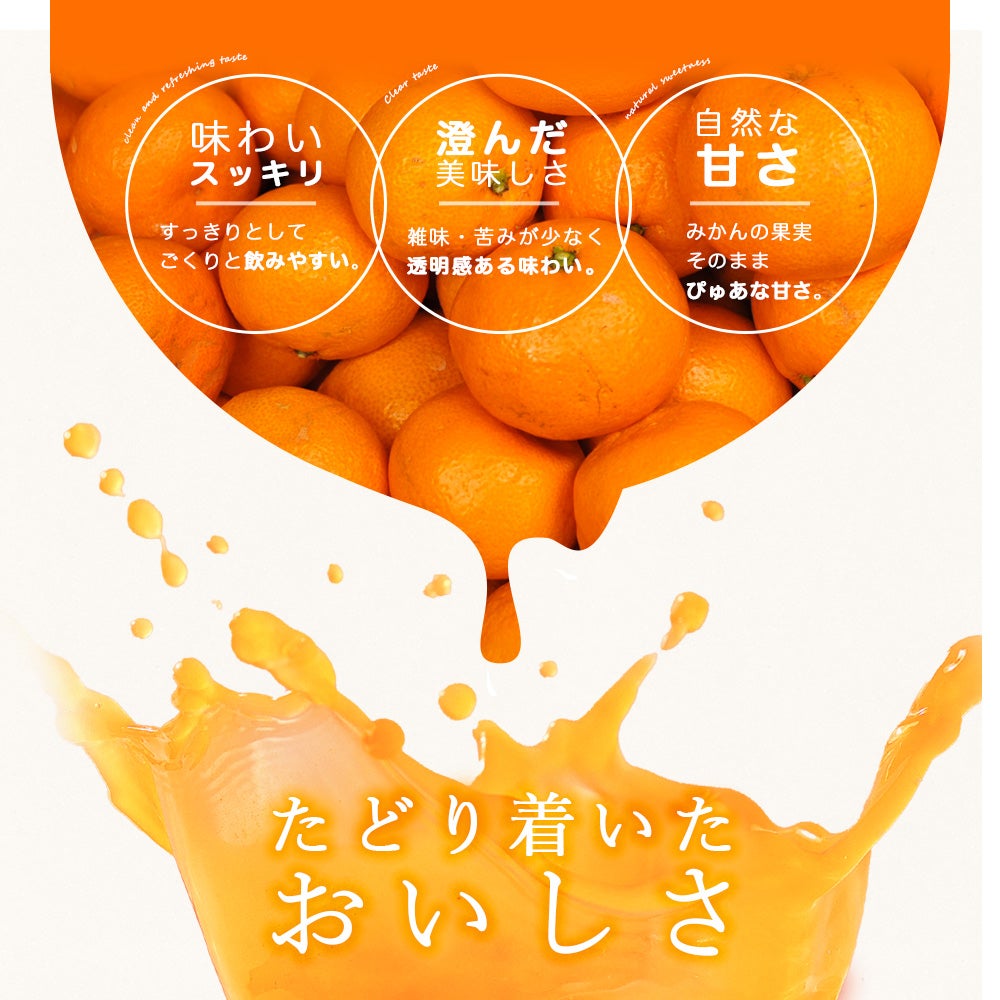 【母の日ギフト】100%ピュアジュース 180ml(みかんジュース他オススメセット)×8本