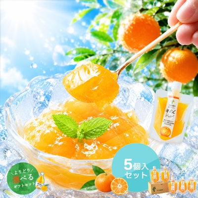 寒天ゼリードリンクタイプ 150g(みかんゼリー6種)×5個 ギフト