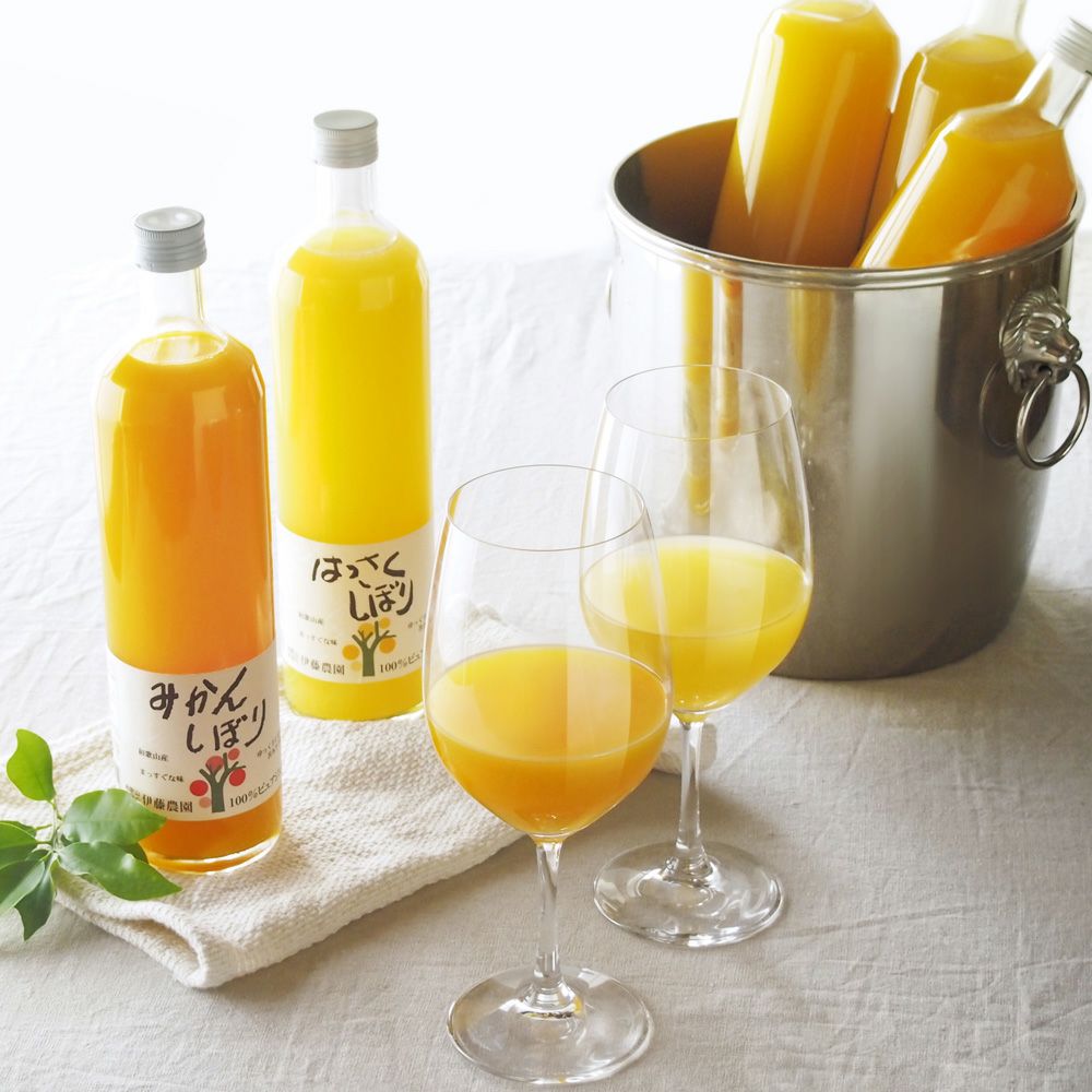 【父の日プレゼント・ギフト2024】100%ピュアジュース750ml (みかんジュース他オススメセット)×3本セット