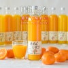 【母の日ギフト2024】100%ピュアジュース750ml (みかんジュース)×1本入(花・ﾒｯｾｰｼﾞｶｰﾄﾞ付)