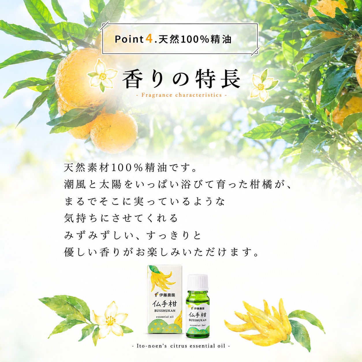 エッセンシャルオイルみかん