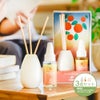 柑橘農園のリードディフューザー【フレグランスオイル50ml&磁器容器＆ラタンスティックセット】